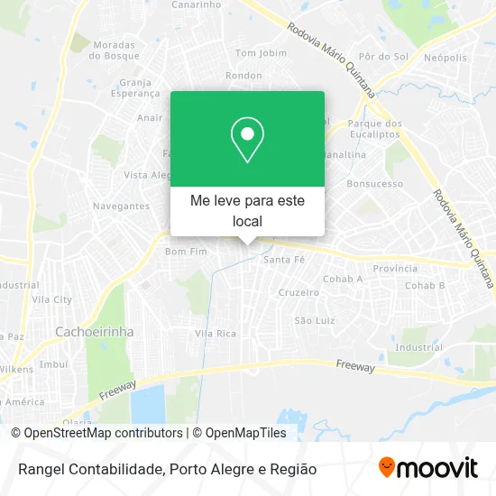Rangel Contabilidade mapa