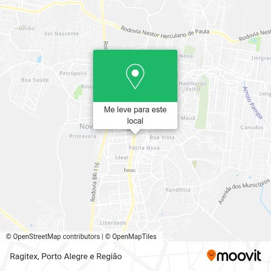 Ragitex mapa