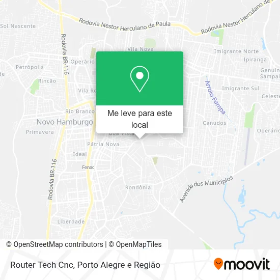 Router Tech Cnc mapa