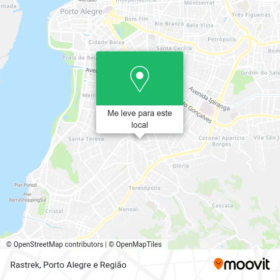 Rastrek mapa