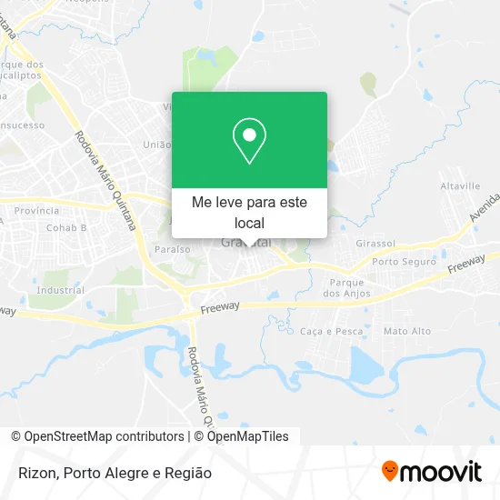 Rizon mapa