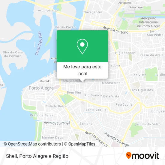 Shell mapa