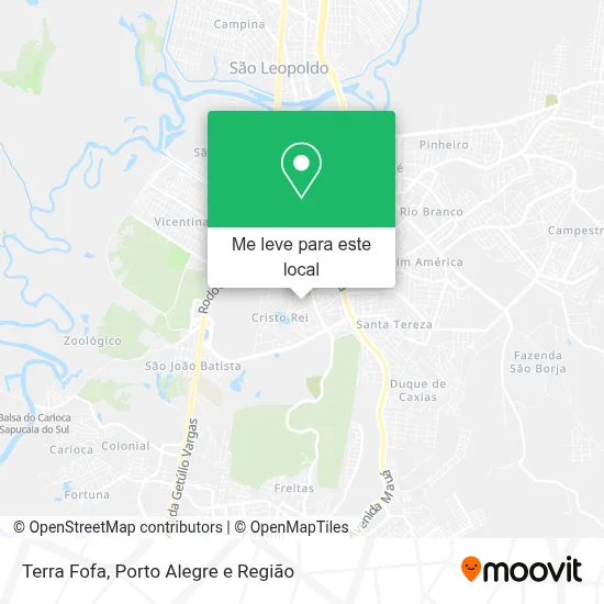 Terra Fofa mapa