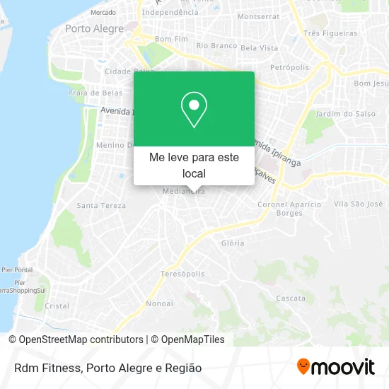 Rdm Fitness mapa