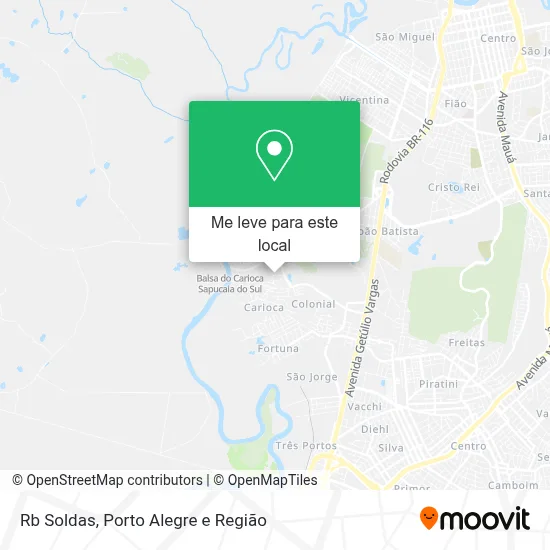 Rb Soldas mapa