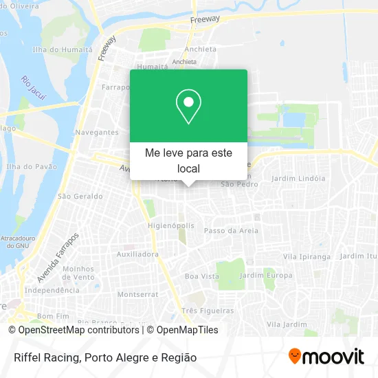 Riffel Racing mapa