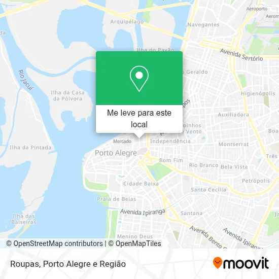 Roupas mapa