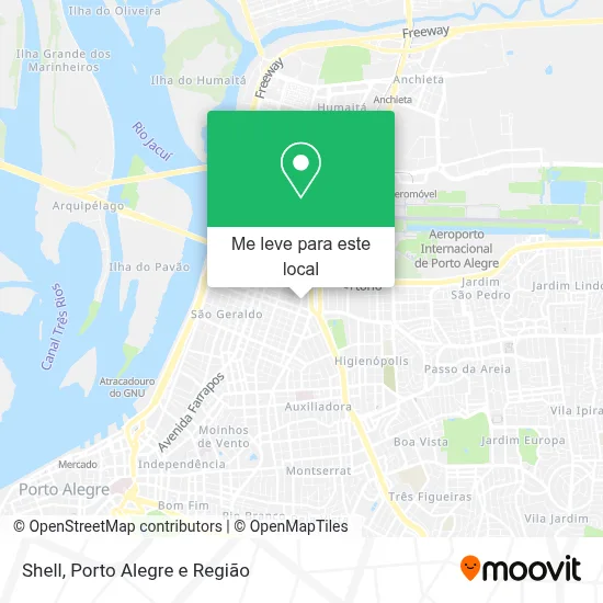 Shell mapa