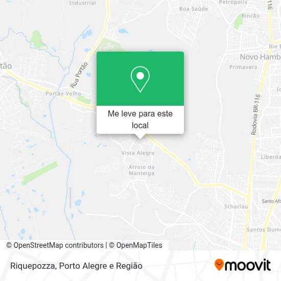 Riquepozza mapa