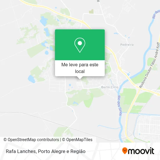 Rafa Lanches mapa