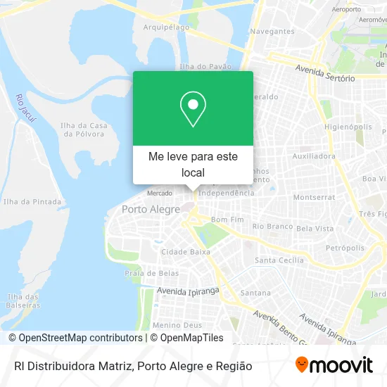 Rl Distribuidora Matriz mapa