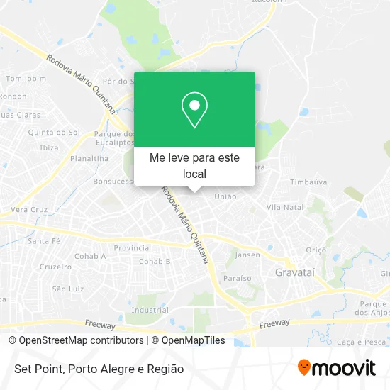 Set Point mapa
