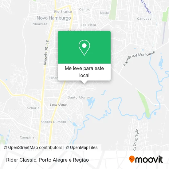 Rider Classic mapa