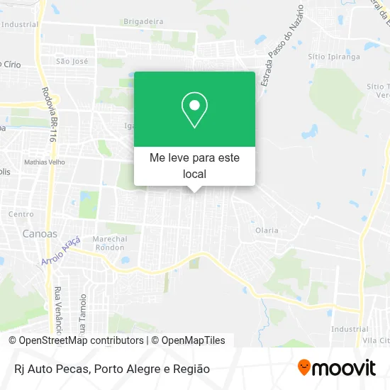 Rj Auto Pecas mapa