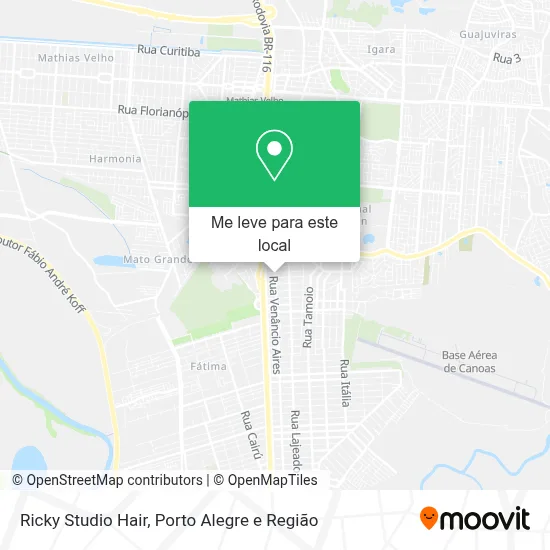 Ricky Studio Hair mapa