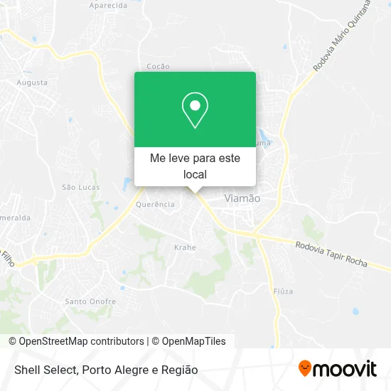 Shell Select mapa