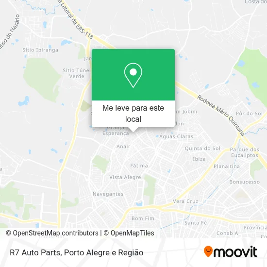 R7 Auto Parts mapa