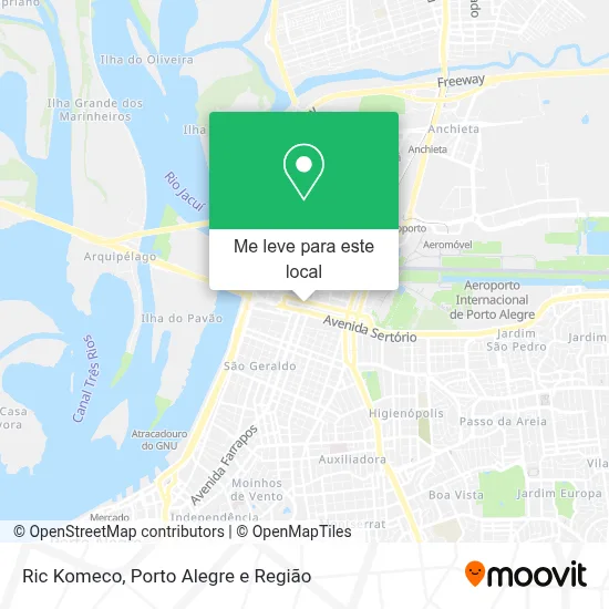 Ric Komeco mapa