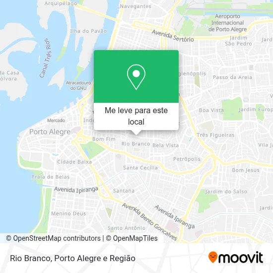 Rio Branco mapa