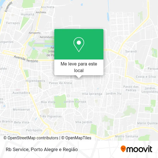 Rb Service mapa