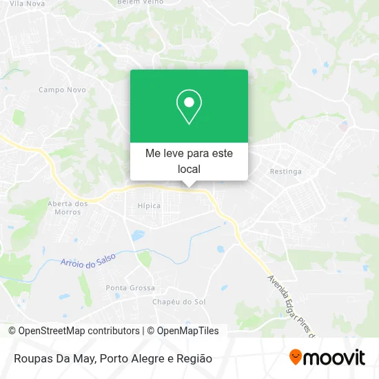 Roupas Da May mapa