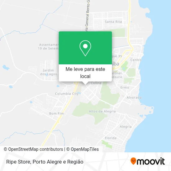 Ripe Store mapa