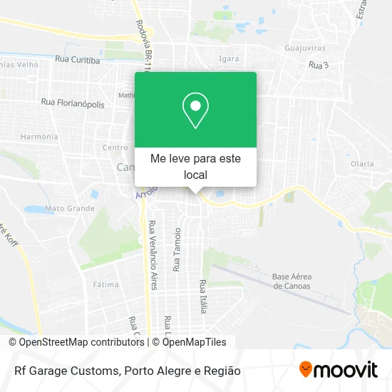 Rf Garage Customs mapa