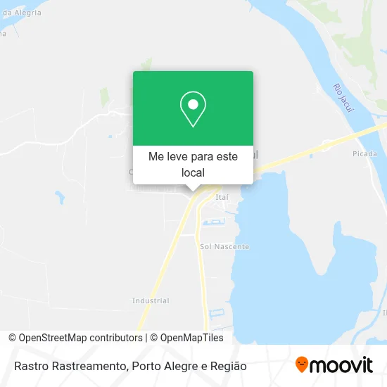 Rastro Rastreamento mapa