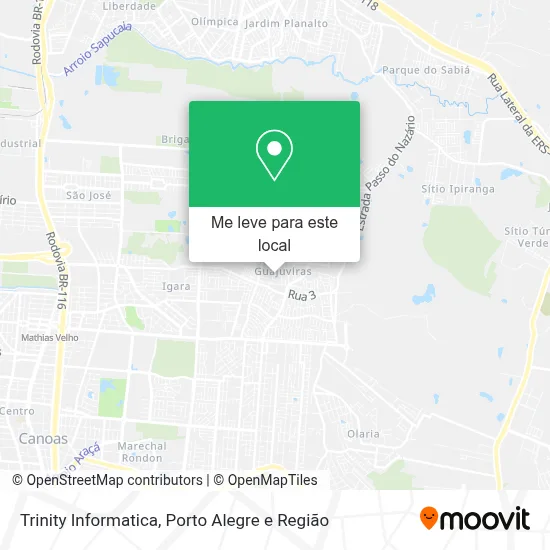 Trinity Informatica mapa