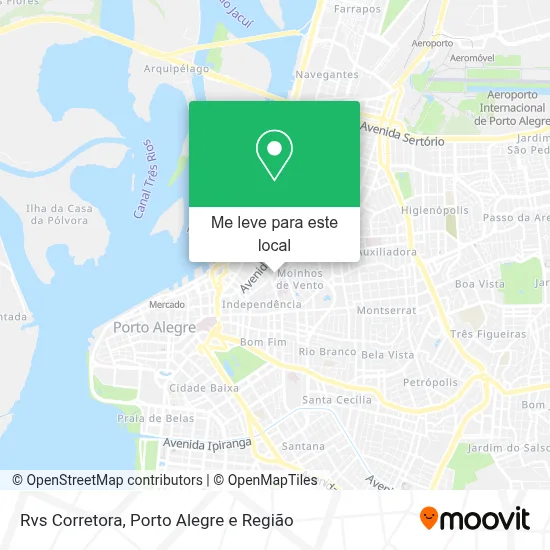 Rvs Corretora mapa
