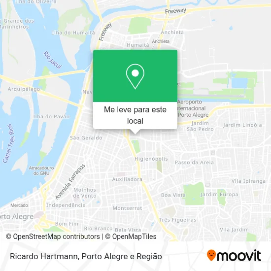 Ricardo Hartmann mapa