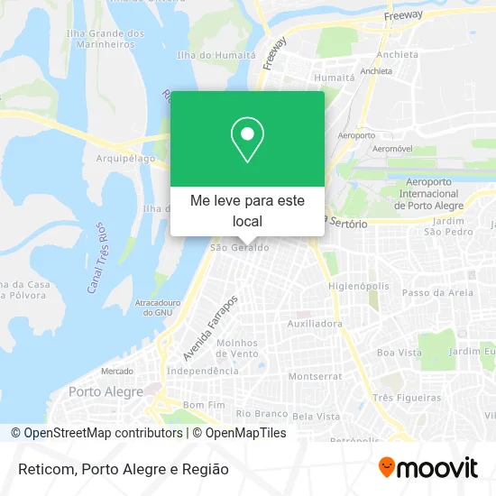 Reticom mapa