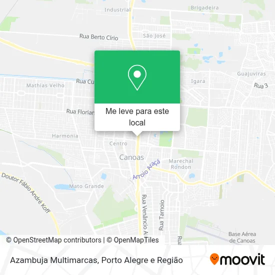 Azambuja Multimarcas mapa