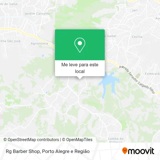 Rg Barber Shop mapa