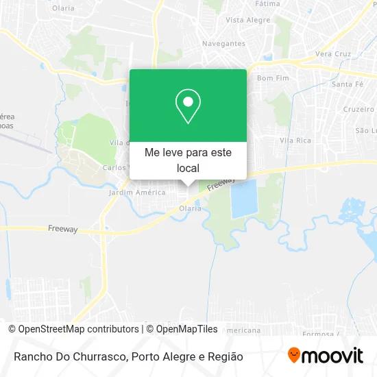 Rancho Do Churrasco mapa