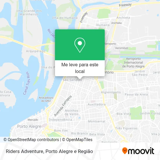 Riders Adventure mapa