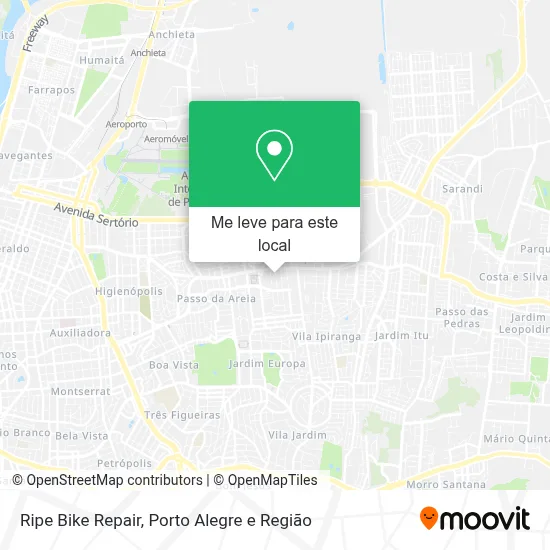 Ripe Bike Repair mapa