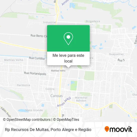 Rp Recursos De Multas mapa
