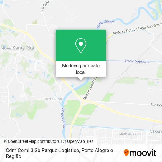 Cdm Coml 3 Sb Parque Logistico mapa