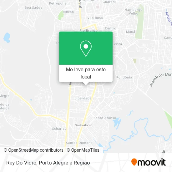 Rey Do Vidro mapa