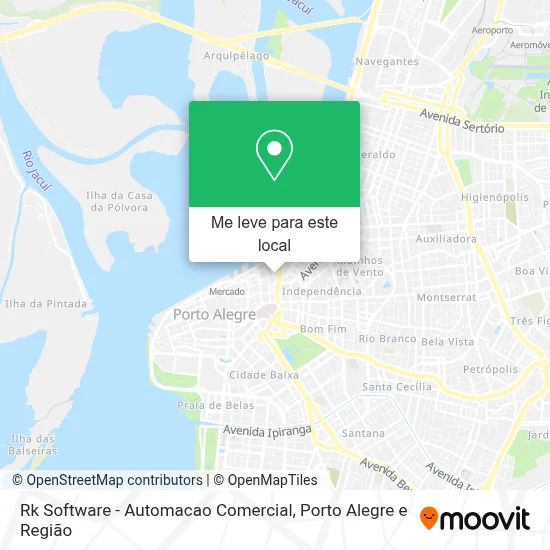 Rk Software - Automacao Comercial mapa