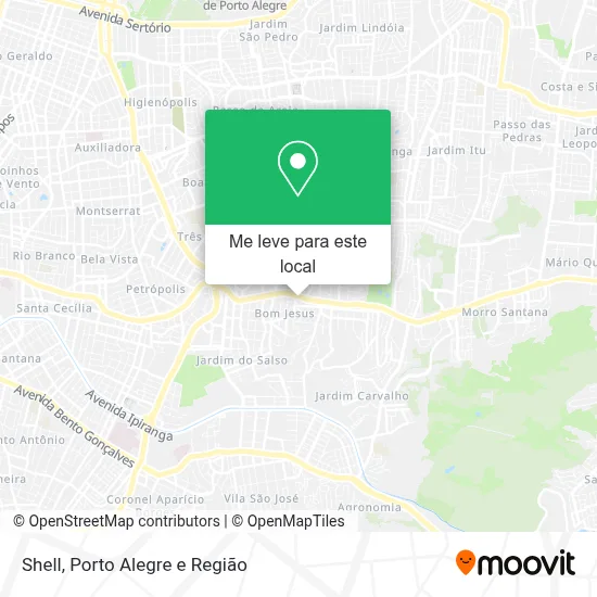 Shell mapa