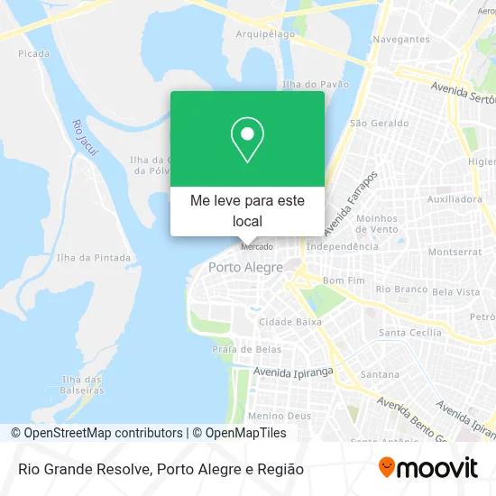 Rio Grande Resolve mapa