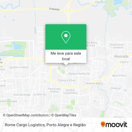 Rome Cargo Logistics mapa