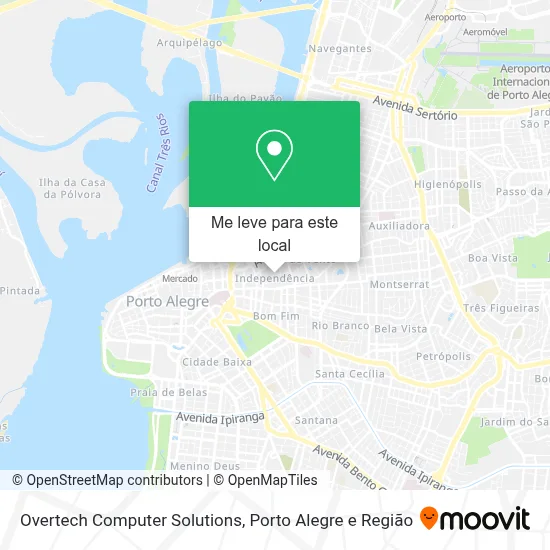 Overtech Computer Solutions mapa