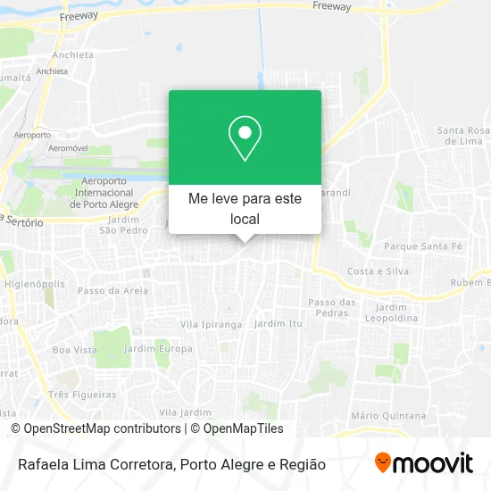 Rafaela Lima Corretora mapa