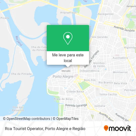 Rca Tourist Operator mapa