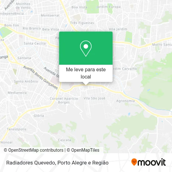 Radiadores Quevedo mapa
