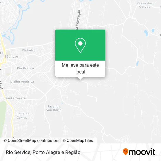 Rio Service mapa