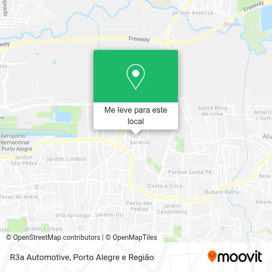 R3a Automotive mapa